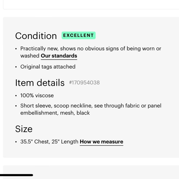 NWT H&M blouse, small - Picture 3 of 3